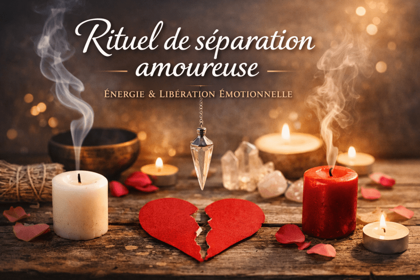 Rituel de séparation amoureuse : approche énergétique et libération&nbsp;émotionnelle