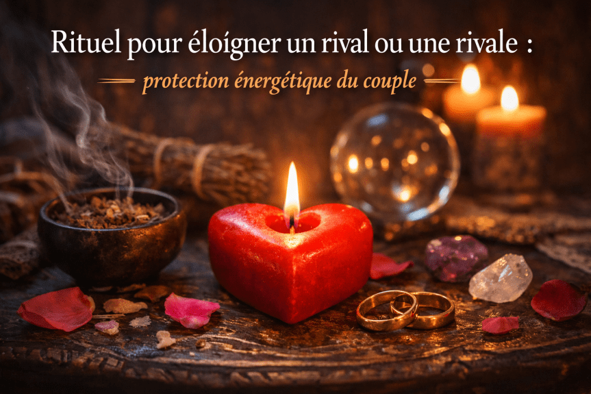 Rituel pour éloigner un rival ou une rivale : protection énergétique du&nbsp;couple