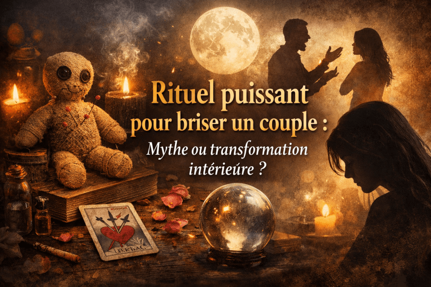 Rituel puissant pour briser un couple : mythe ou transformation intérieure&nbsp;?