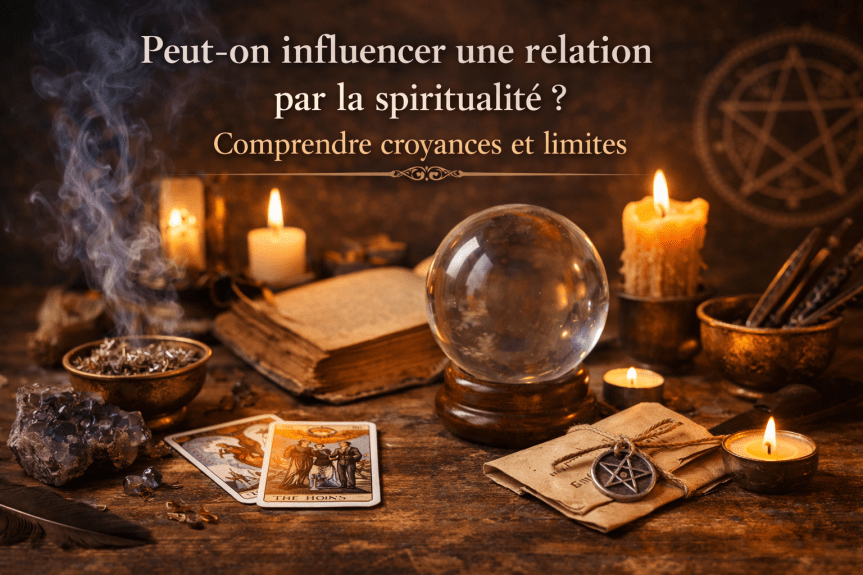 Peut-on influencer une relation par la spiritualité ? Comprendre croyances et&nbsp;limites