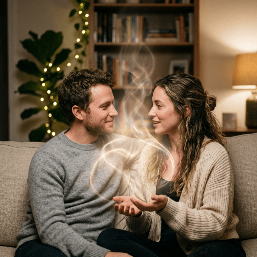 Les bienfaits d&rsquo;un accompagnement énergétique pour renforcer la communication du&nbsp;couple
