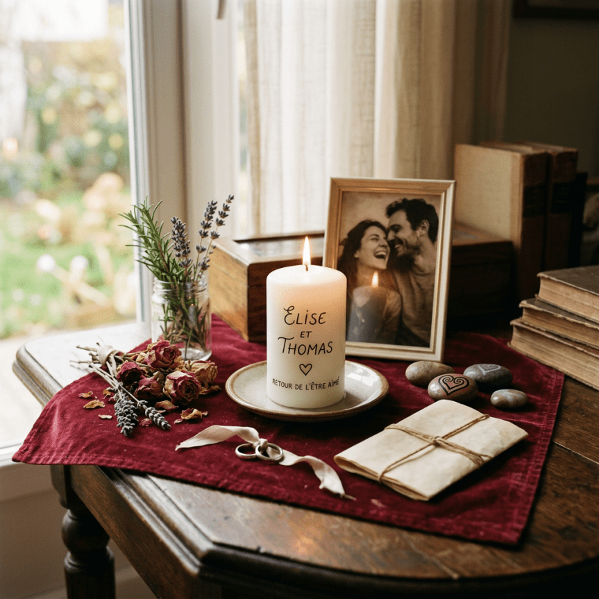 Rituel de retour de l&rsquo;être aimé : guide complet du prêtre&nbsp;spirituel