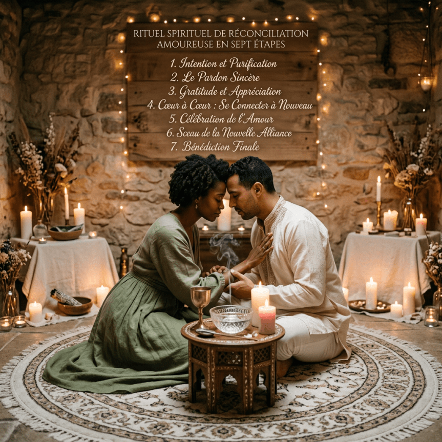 Rituel pour attirer l&rsquo;amour, Faire revenir l&rsquo;être aimé, Retour&nbsp;affectif